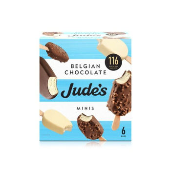 Jude's Belgian Chocolate Classic Minis 6x50ml