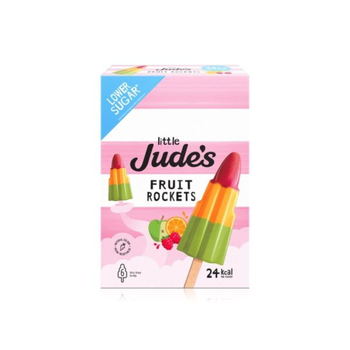 Little Jude's Lower-Sugar Fruit Rockets 6x55ml