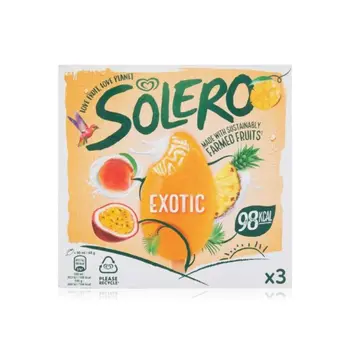 Wall's Solero Exotic Ice Cream Lollies 3x90ml