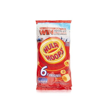 Hula Hoops Original Snacks 6x24g Pack