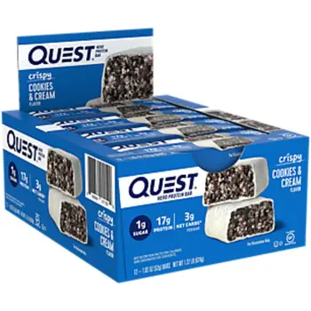 Quest Cookies & Cream Protein Bars 12x624g