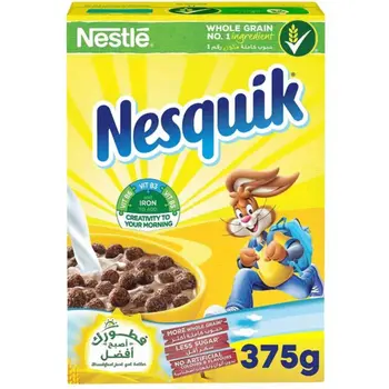 نسكويك حبوب الافطار بالشوكولاتة 376جرام