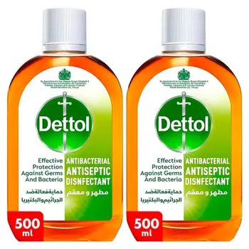 Dettol Anti-Bacterial Disinfectant 2x500ml