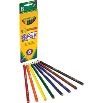 Crayola Premium Quality Colored Pencils 8-Pack