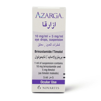 Novartis Azarga Eye Drops 5ml