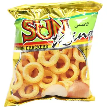 Sun Ring Crackers Onion 16g