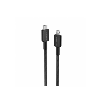 Anker Braided Fabric Type-C to Lightning Charging Cable Black 0.9m