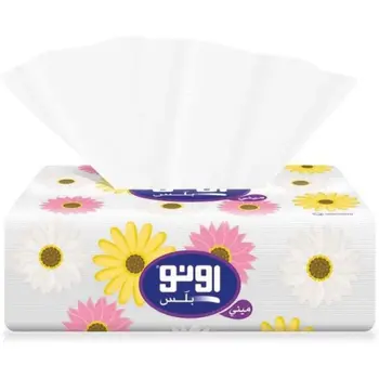 UNO Plus Mini Facial Tissue Soft Pack 10x180 Pieces