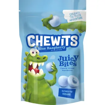 Chewits Blue Raspberry Juicy Bites 115g