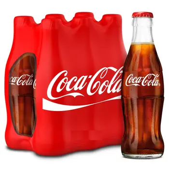 Coca-Cola Cola Soft Drink 6x250ml
