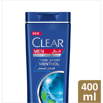 Clear Cool Sport Menthol Anti-Dandruff Shampoo 400ml