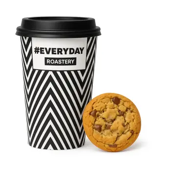 Americano and Vanilla Chocolate Cookies