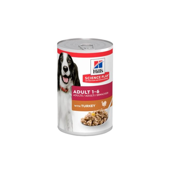 هيلز اكل رطب للكلاب البالغة بالديك الرومي 370 جرام