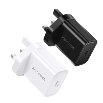 Ravpower Wall Plug Black/White 2 Pieces