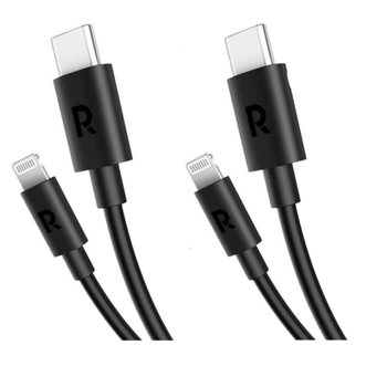 Ravpower PD Cable Black 2-Pack 1m & 2m