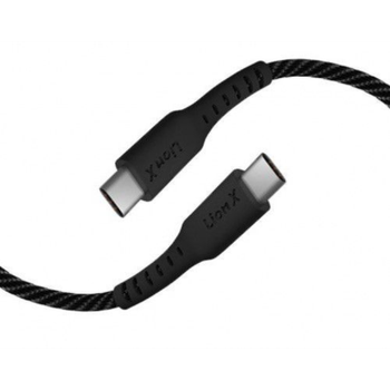 Lionx Black Type-C Cable 1m