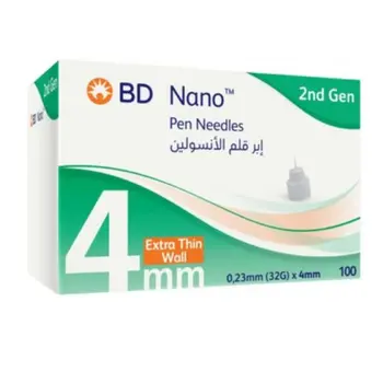 BD Nano Pen Needles 32G 100 Pack