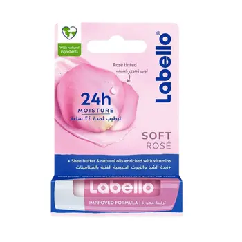 لابيلو مرطب شفايف بالورد  قطعة واحدة