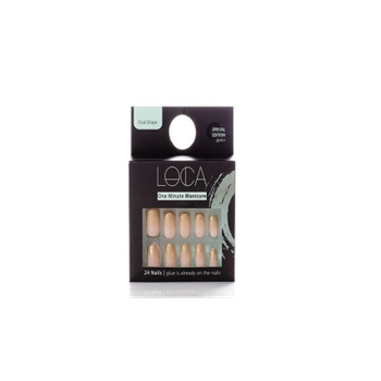 أظافر ذهبي لماع من لوكا-S1