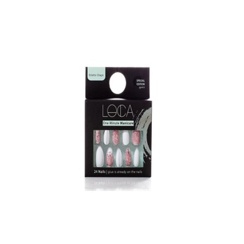 Loca One Minute Manicure Stiletto Nails 24 Count