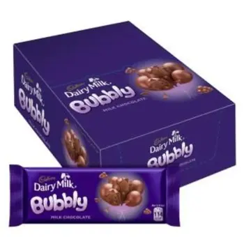 Cadbury Dairy Milk Bubbly Milk Chocolate Box