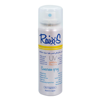 Raios Sunscreen Spray SPF 50+ Fragrance-Free 1Piece