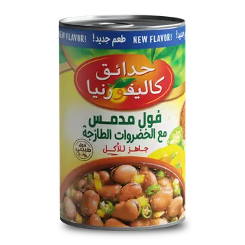 California Garden Fava Beans with Vegetables 450g