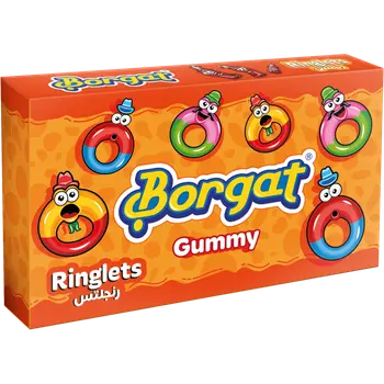 Borgat Gummy Ringlets 80g