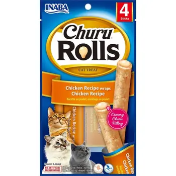 إنابا تشورو لفائف دجاج مع وصفة الدجاج 4 × 10 جرام