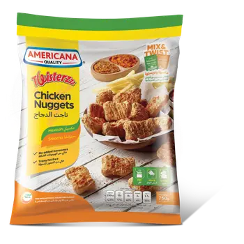 Americana Twisterzzz Mexican & Sriracha Chicken Nuggets 750g