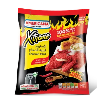 Americana Xtreme Flamin' Chilli Chicken Fillet 700g
