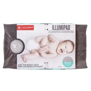 Prince Lionheart Illumipad Changing Pad Gray
