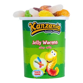 Kanzania Jelly Worms 70g