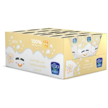 Nadec Vanilla Uht Milk Box 18×125Ml