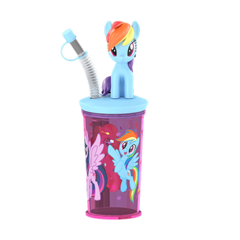 ماي ليتل بوني كوب مع مشروب وحلوى 10جرام