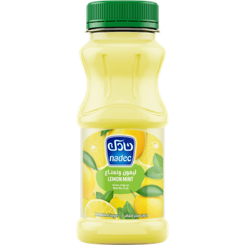 Nadec Lemon Mint Nectar No Added Sugar 180ml