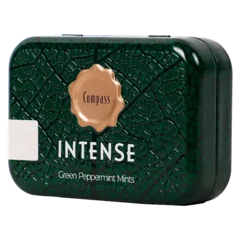 Compass Intense Green Peppermint Mints 1 Piece