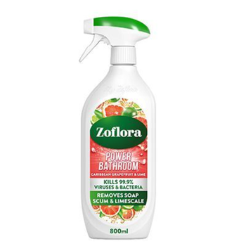 زوفلورا بخاخ مطهر للحمامات برائحة الجريب فروت الكاريبي والليمون 800مل