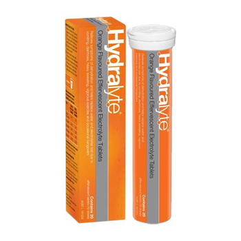 Hydralyte Effervescent Orange 20Tablets