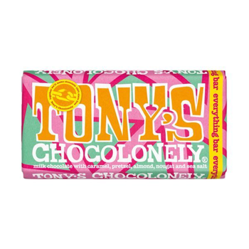 Tony's Chocolonely Milk Chocolate Bar 180g
