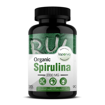 Laperva Organic Spirulina Capsules 90 Count