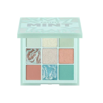 Huda Beauty Pastels Mint Palette 9 Shades