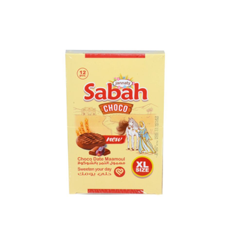 جنتي صباح معمول التمر مع الشوكولا اكس لارج 12×420جرام