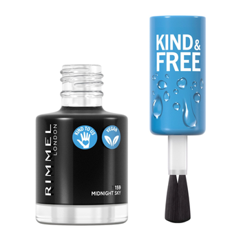 Rimmel KIND And FREE Midnight Sky Nail Polish 8ml