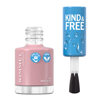 Rimmel KIND And FREE Milky Bare Nail Polish 8ml