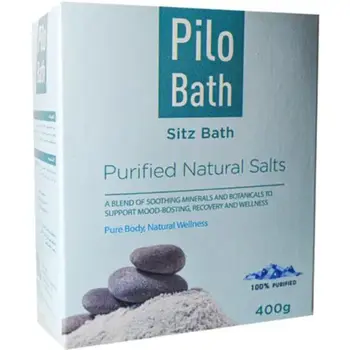 Pilobath Pilo Bath Purified Natural Salts 400g