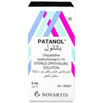 Novartis Patanol Eye Drops 0.1% 5mL
