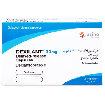 Acino Dexilant 30mg Delayed-Release Capsules 28 Count