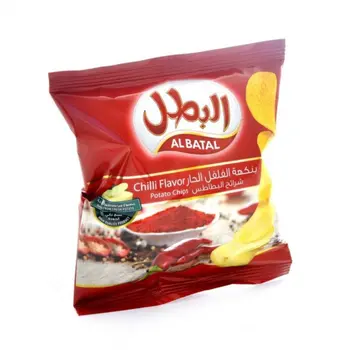 البطل شيبس بالفلفل الحار 23جرام
