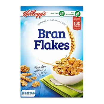 كلوقز رقائق القمح الغنية بالنخالة 375جرام